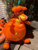 Gemmy Disney Inflatable Tigger Pumpkin 4ft HEAD DOES NOT STAY UP  - Image 8