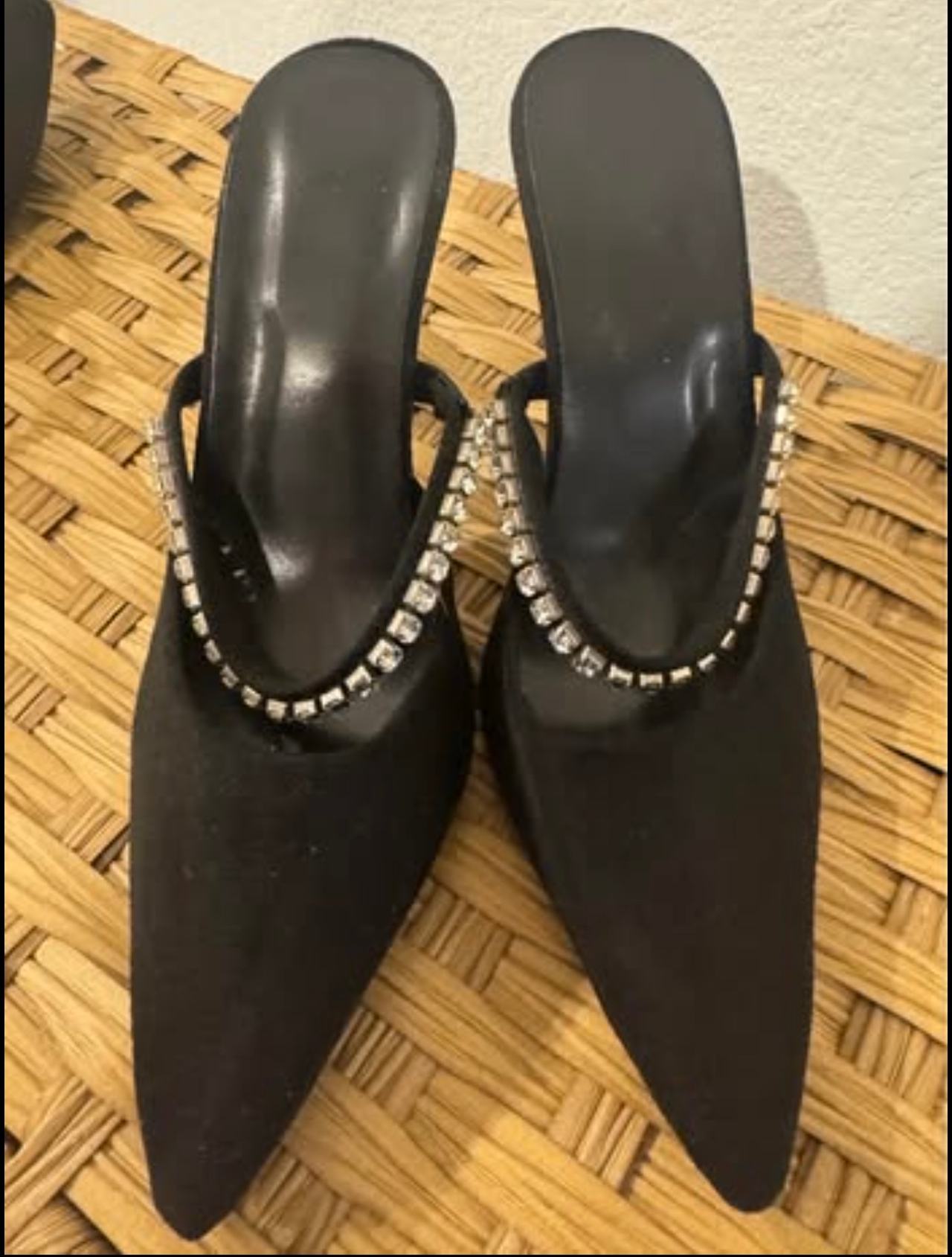 Rhinestone Mules