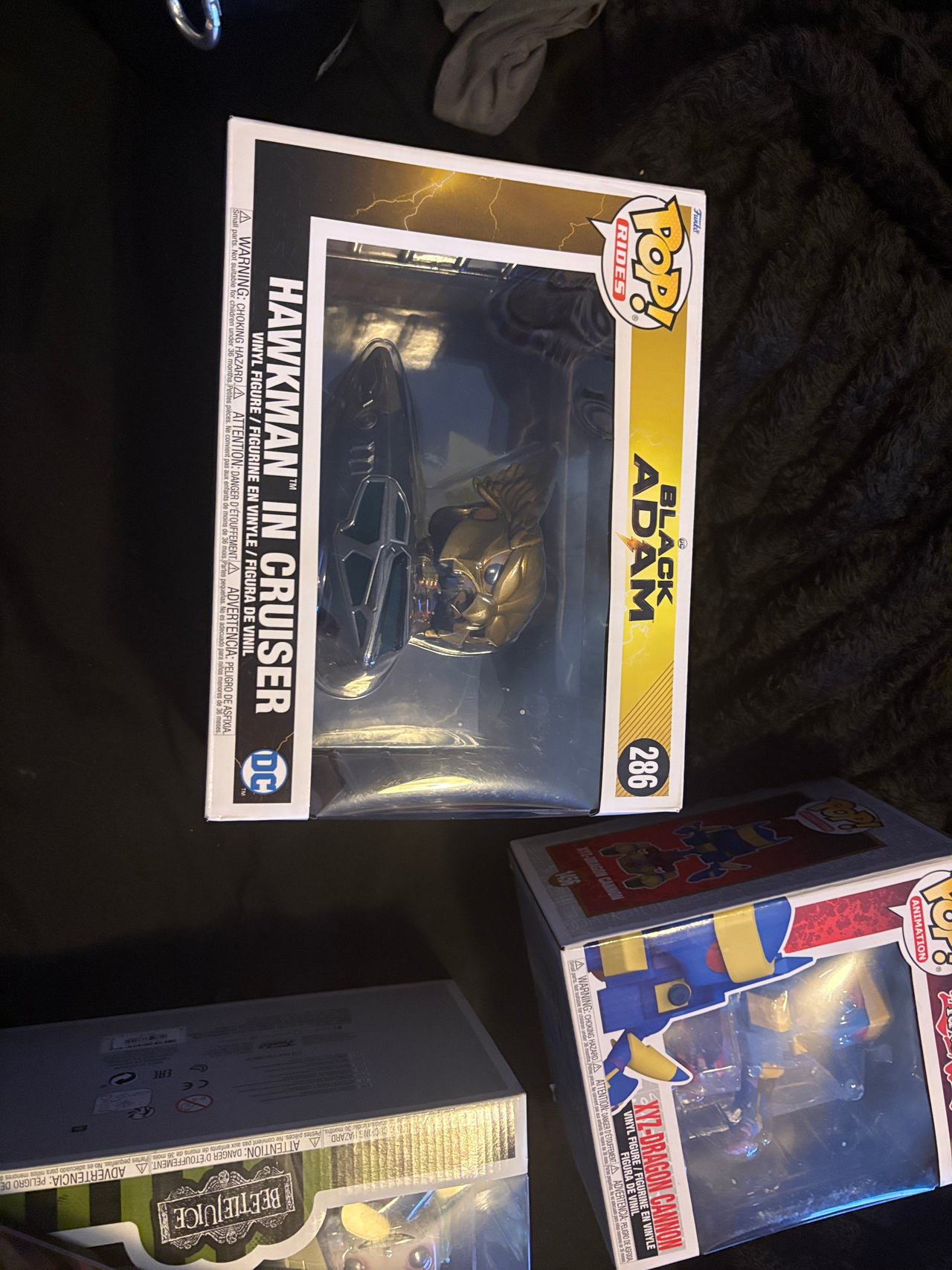 Funko Pop! Rides: Black Adam - Hawkman in Cruiser