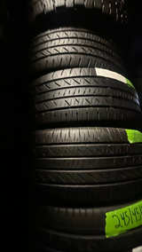 Full set of 245/45/20 used car tires. Great tread! Lots of life left.  - Image 2