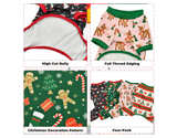 Vehomy 4-Pack XXL Christmas Dog Pajamas Xmas Pet Clothes Warm Fleece Puppy  - Image 3