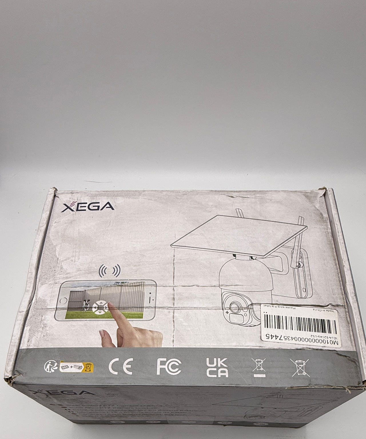 XEGA 4G LTE Solar Security Camera