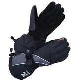 SKYDEER Large 100% Waterproof and Premium Deerskin Suede Leather Ski Gloves - Image 1