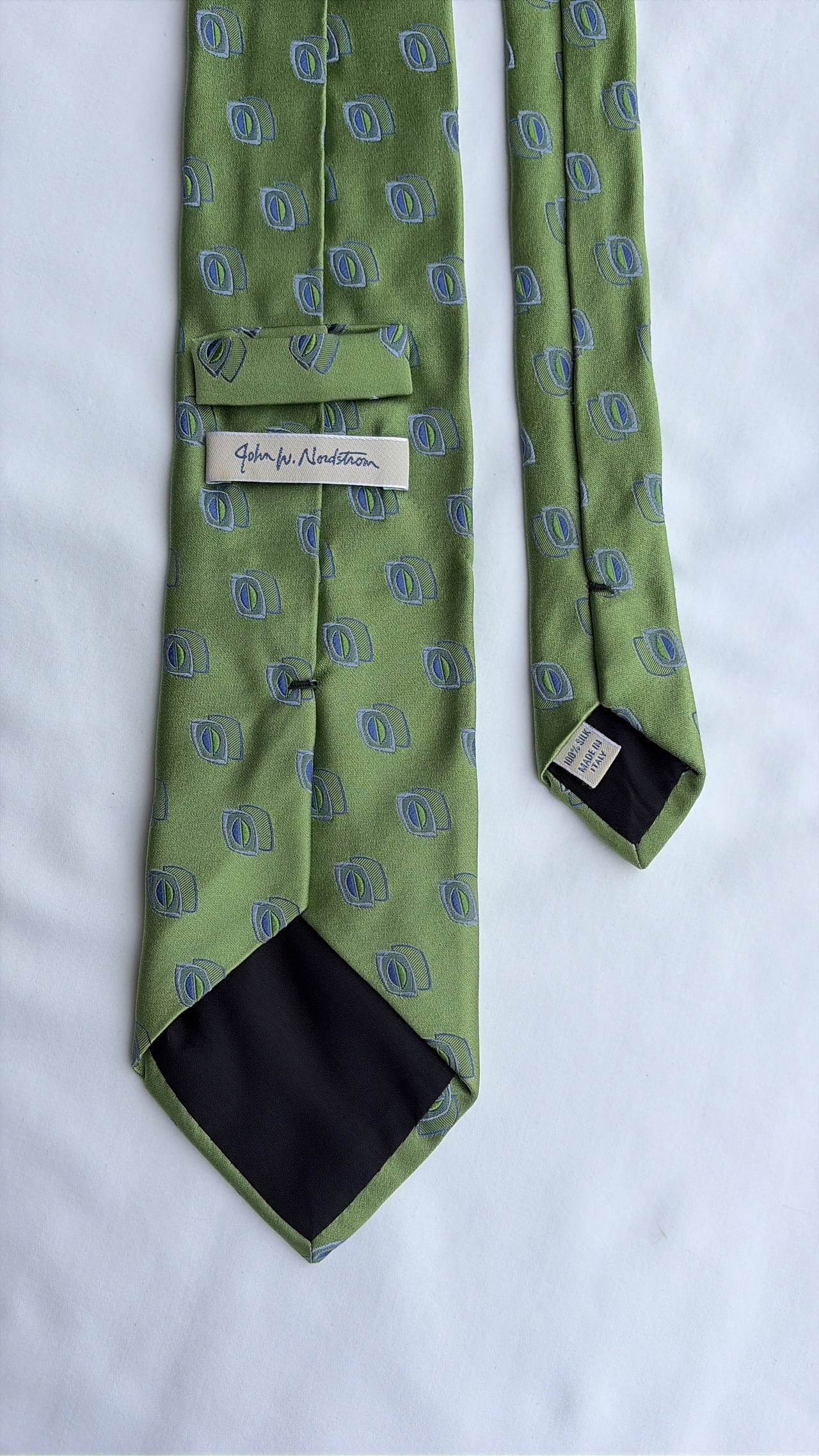John W. Nordstrom Silk Geometric Print Tie