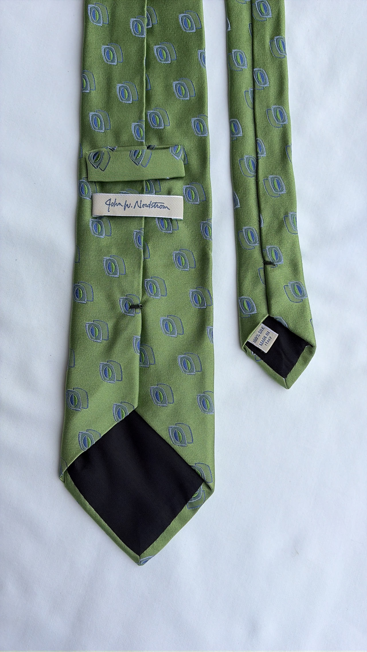 John W. Nordstrom Silk Geometric Print Tie