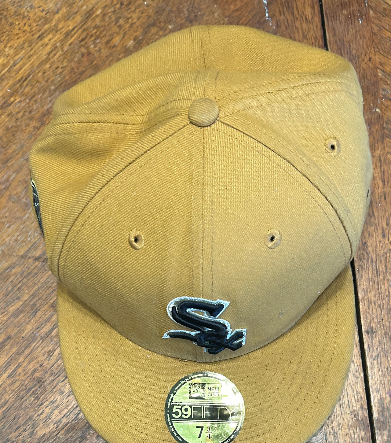 New Era 59FIFTY Chicago White Sox Wheat Fitted Hat