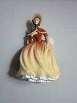 Royal Doulton Pretty Ladies Autumn HN5323 Bone China Figurine Made in England - Image 3