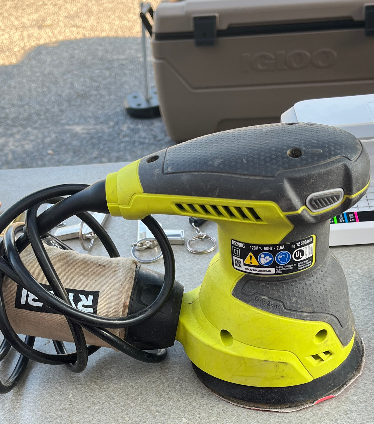 Ryobi 2.6 Amp 5 in. Random Orbit Sander