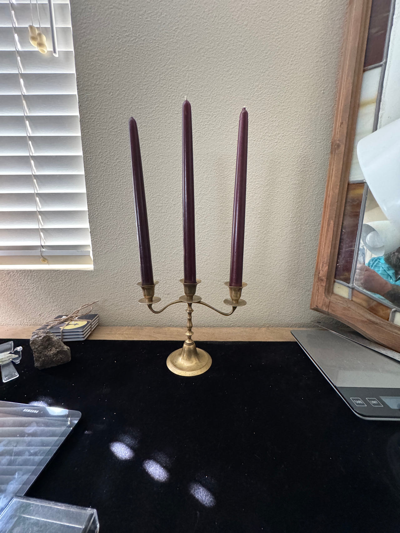 Brass Candelabra