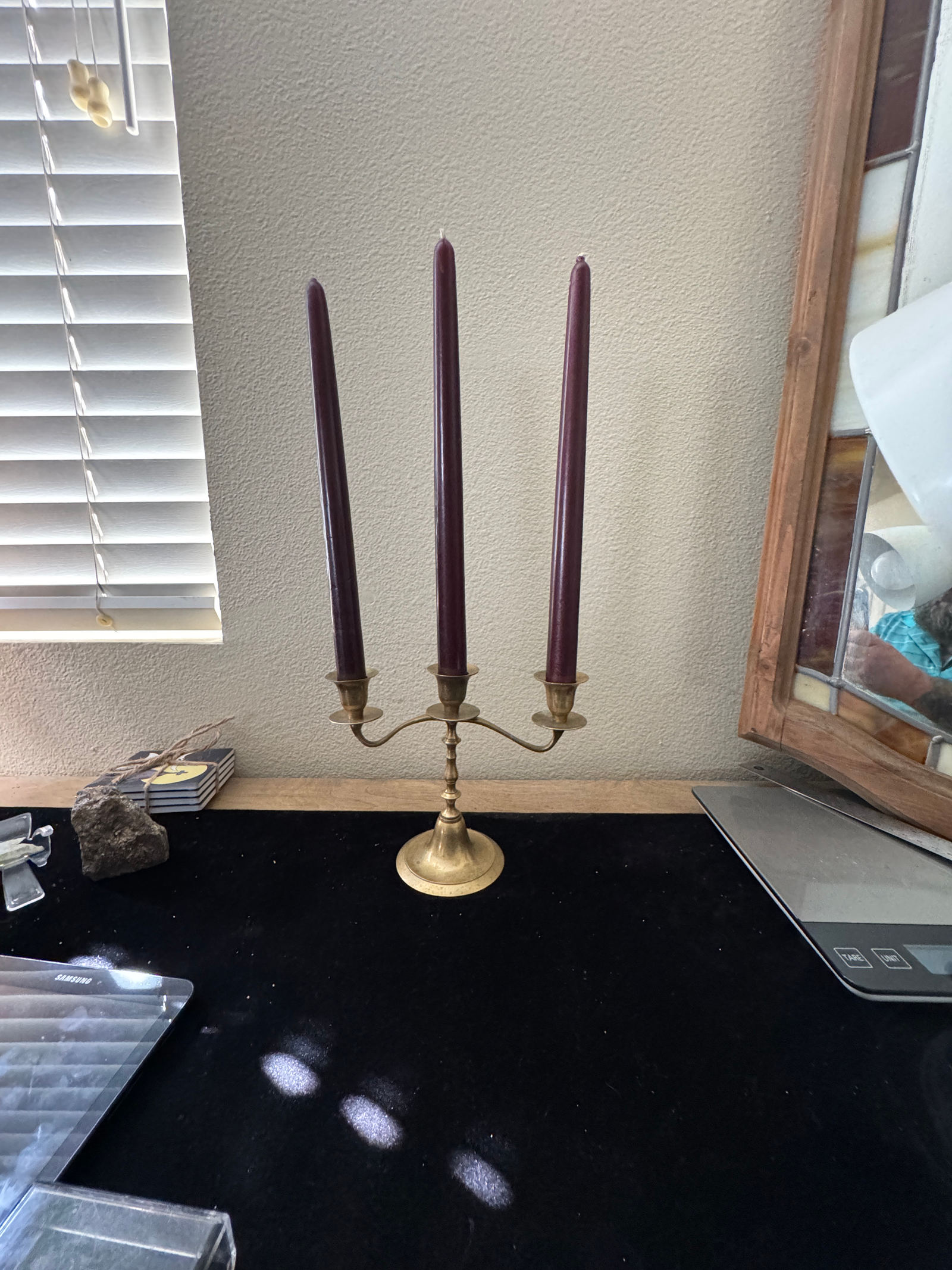 Brass Candelabra