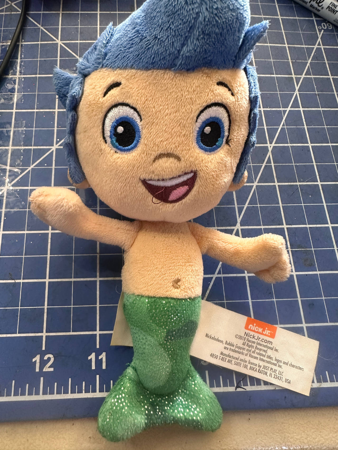 Just Play Bubble Guppies Gil Plush