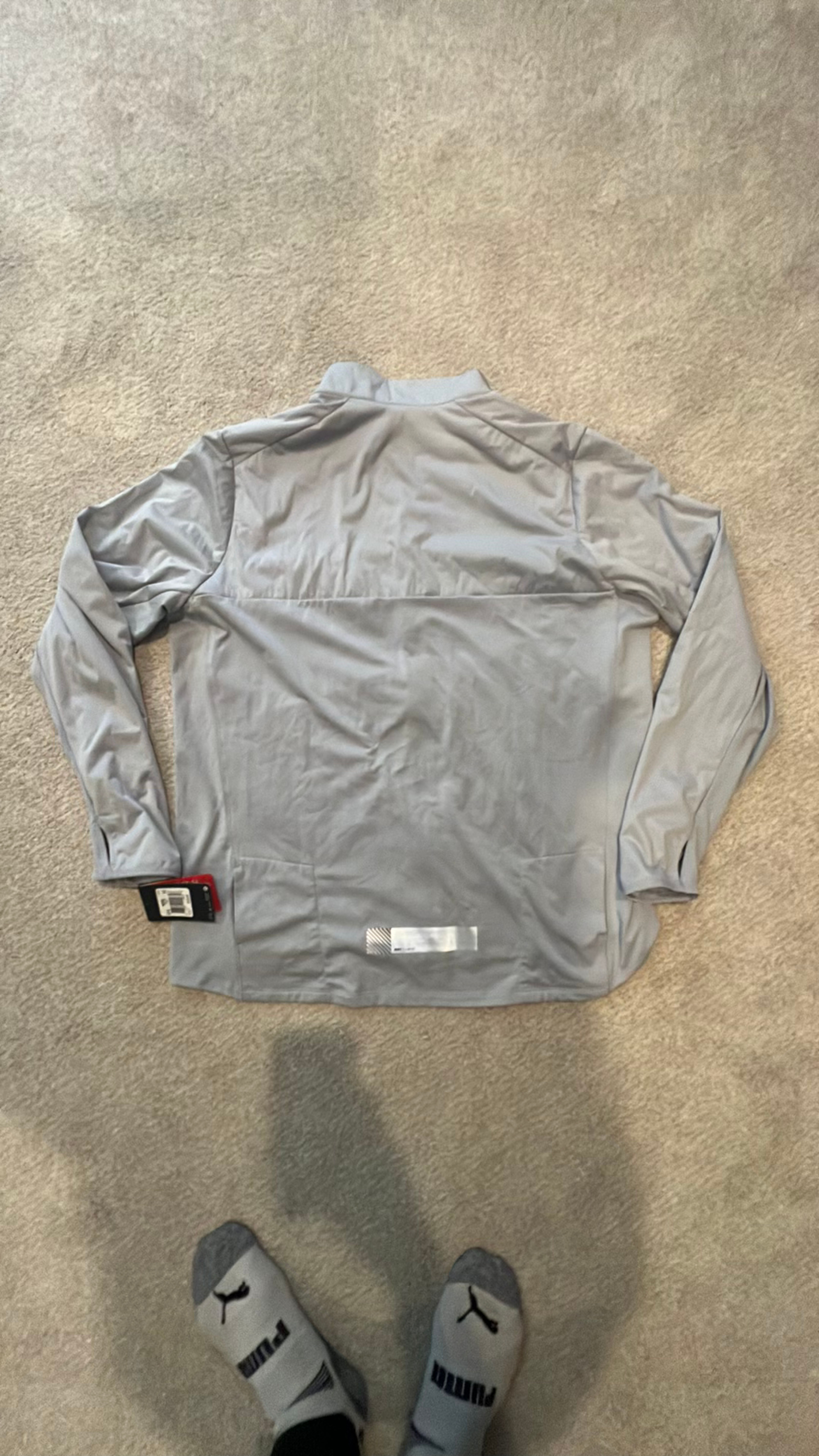 New- Nike Element Shield Gray Men’s XXL Running Jacket -Full-Zip Jacket- NWT - Image 3