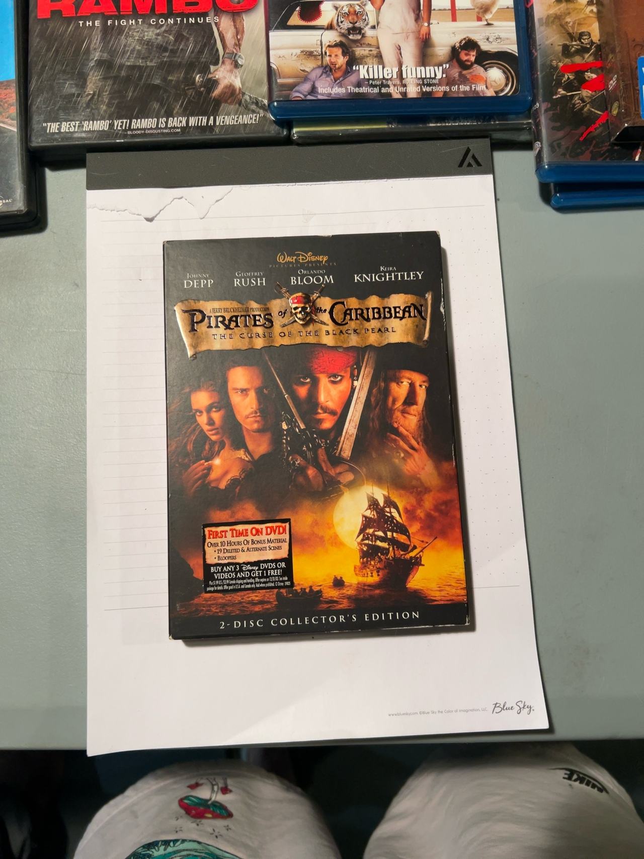 Disney Pirates of the Caribbean: The Curse of the Black Pearl DVD