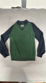 Nautica Jeans Co. Men's 1/4 Zip Ribbed Mock Neck Pullover Sweater XL - Image 3