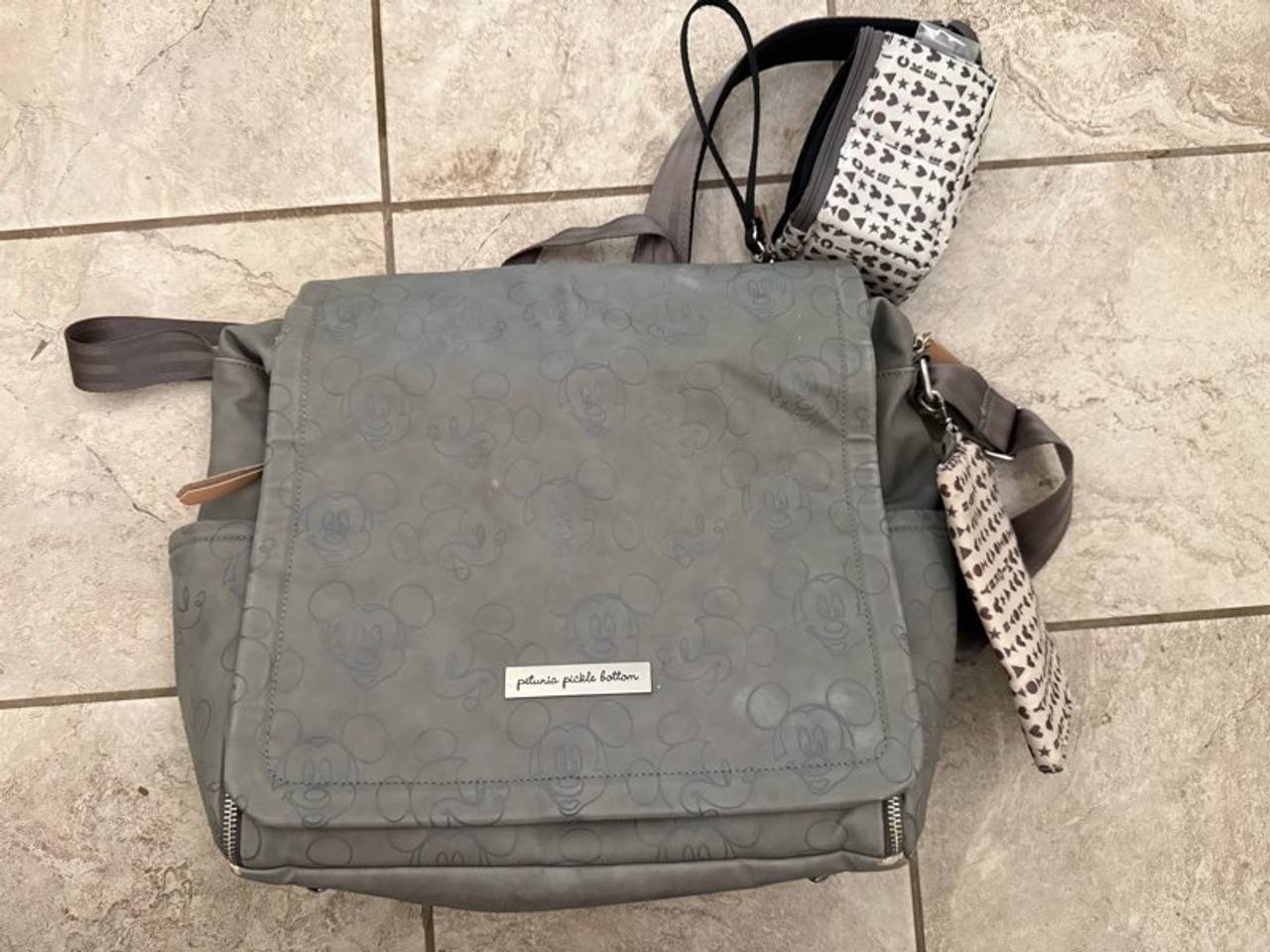 Petunia Pickle Bottom Boxy Backpack Mickey Mouse Edition