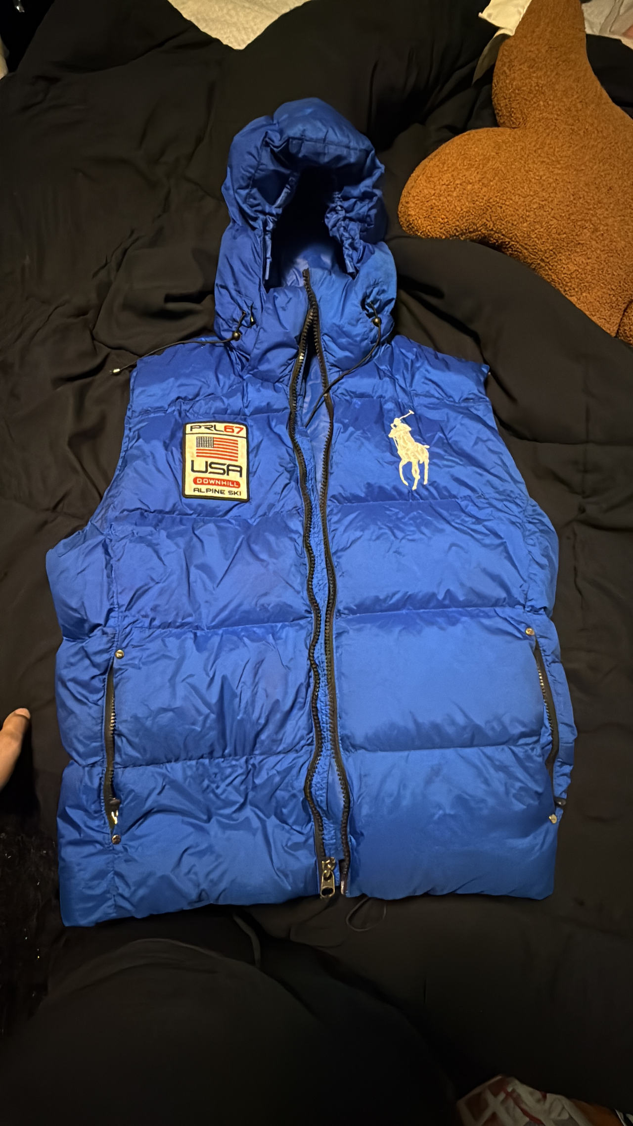 Polo Ralph Lauren USA Alpine Ski Puffer Vest