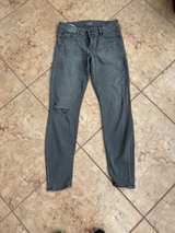 Mother The Looker Distressed Skinny Jeans Grey 29 - Image 6