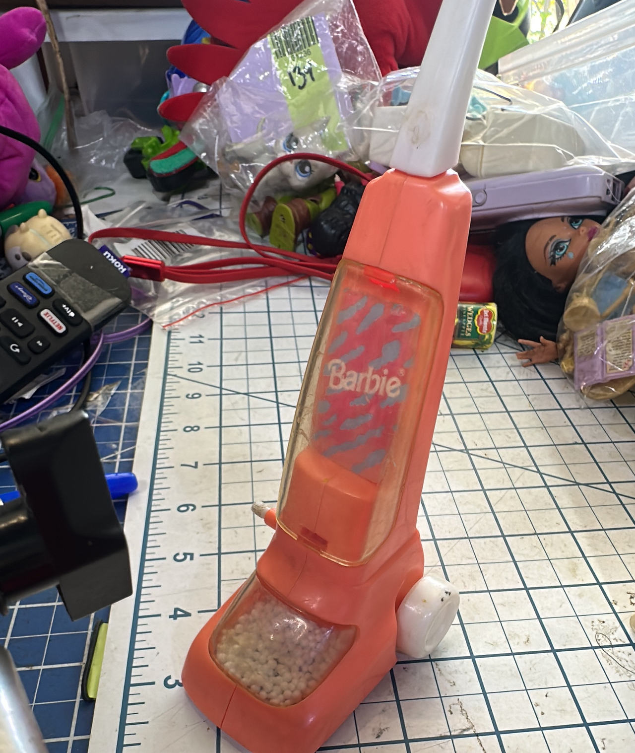 Vintage Barbie Toy Vacuum Cleaner