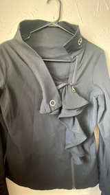 KARMA YOGA WEAR Ruffle Long Sleeve Jacket - Image 5