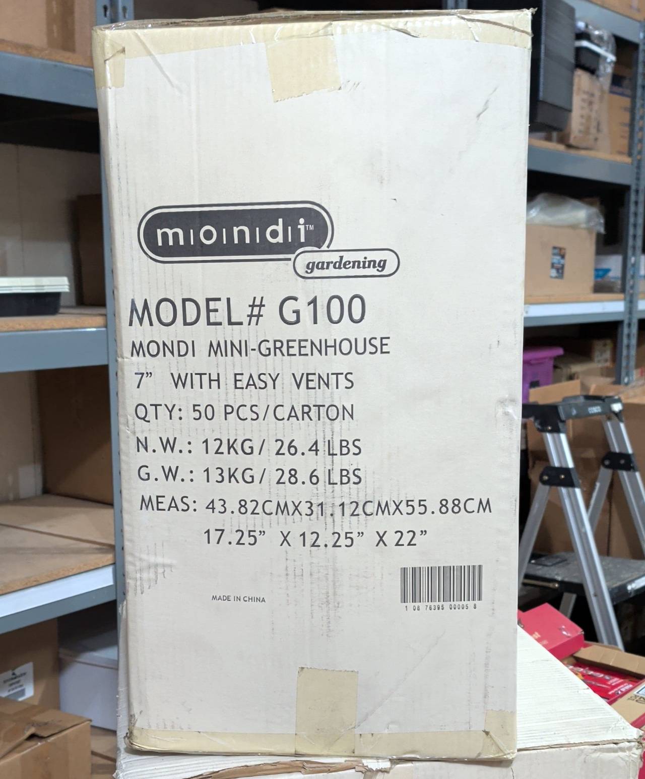 Mondi Mini-Greenhouse 7" with Easy Vents (50 Pack)