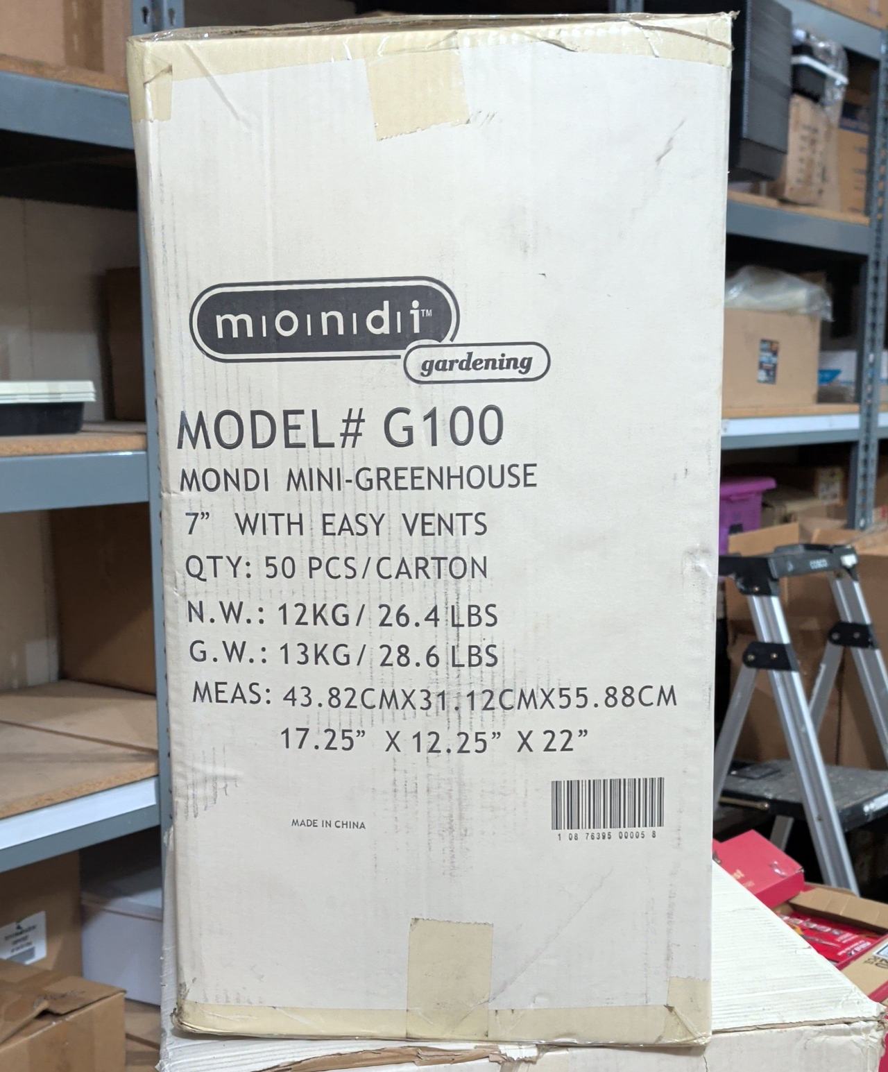 Mondi Mini-Greenhouse 7" with Easy Vents (50 Pack)