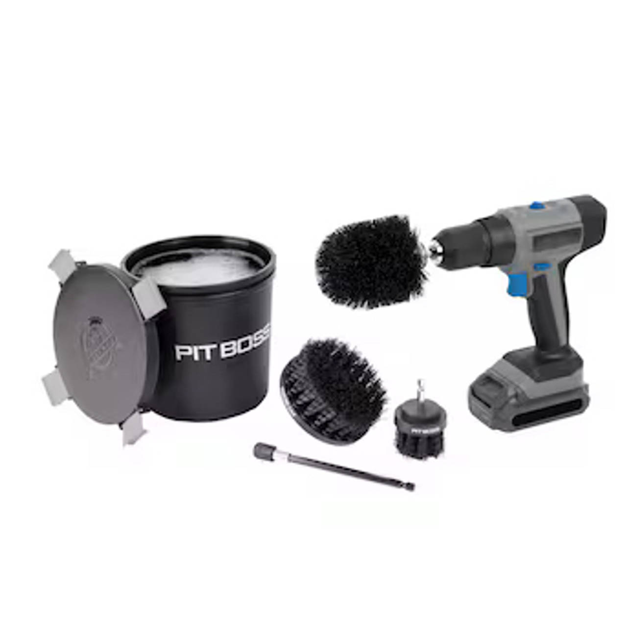 Pit Boss Grill Cleaning Kit with Drill Brushes