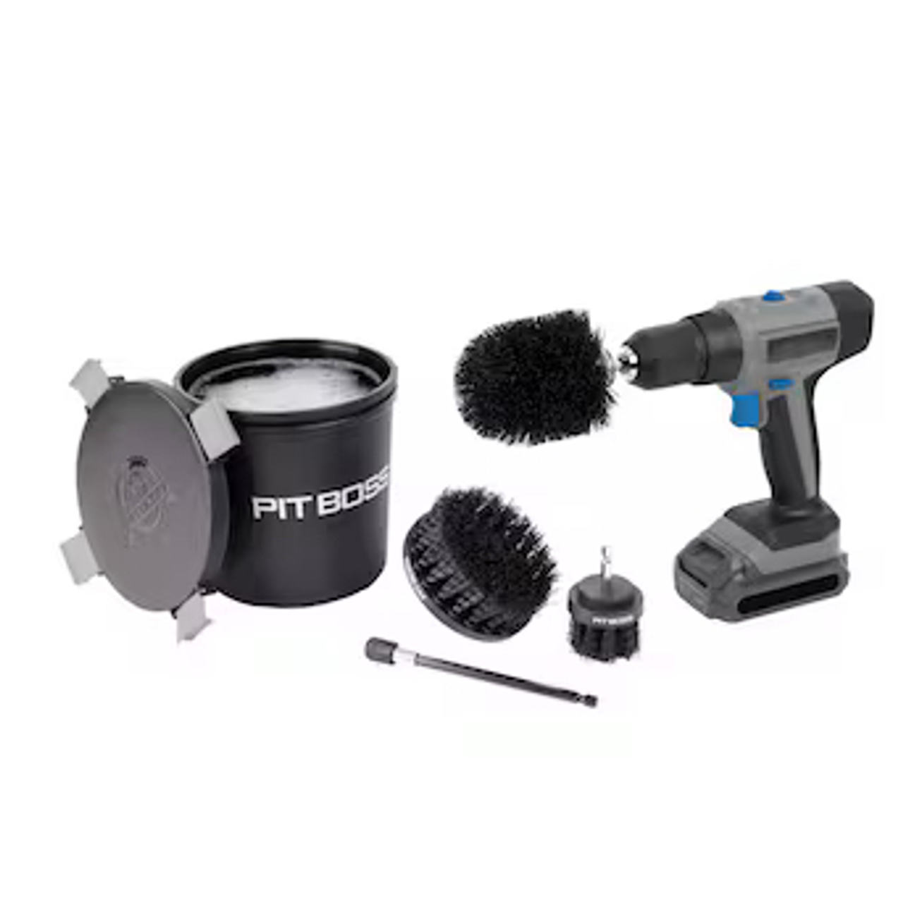 Pit Boss Grill Cleaning Kit with Drill Brushes