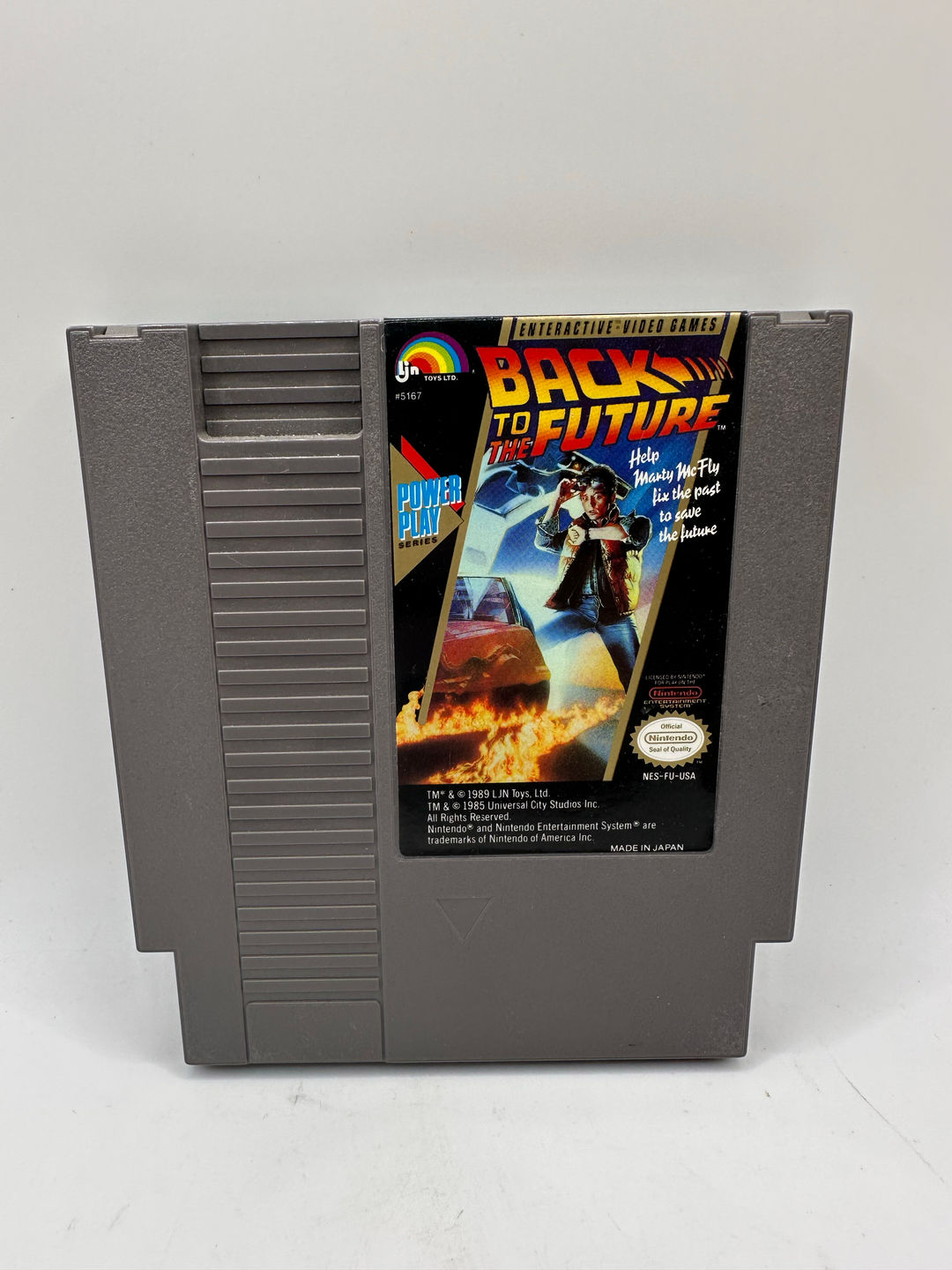 Back to the Future Part II & III Nintendo Nes Cleaned & Tested Authentic