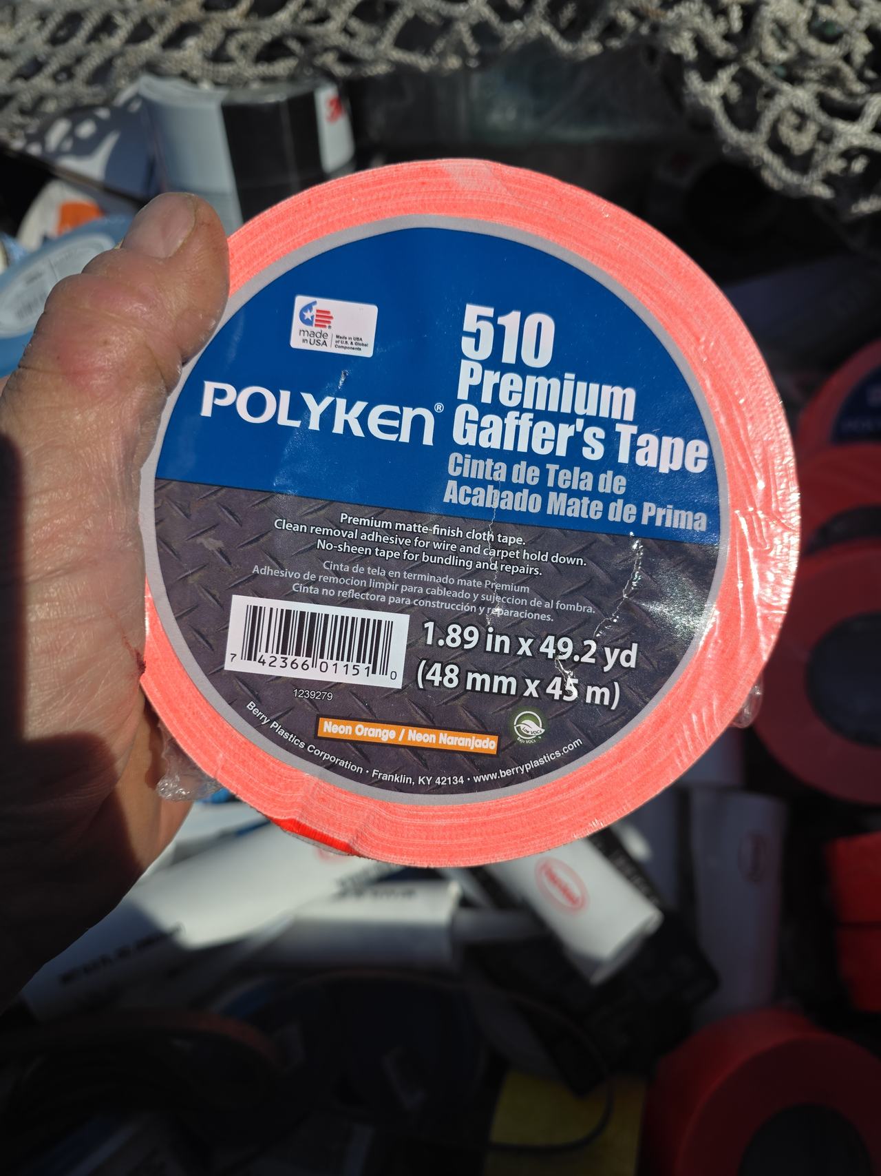 Polyken 510 Premium Gaffer's Tape