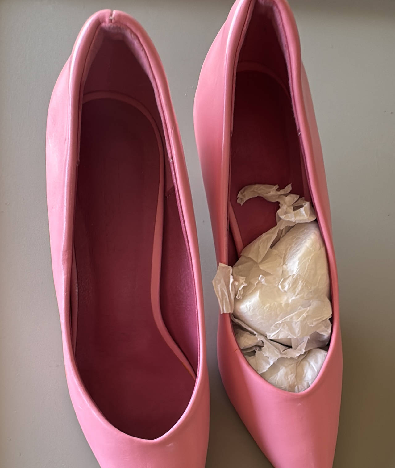 Pink Pointed Toe Pumps