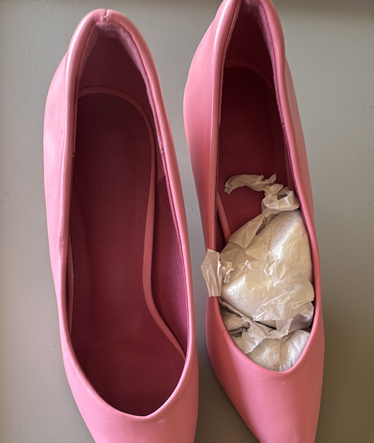 Pink Pointed Toe Pumps
