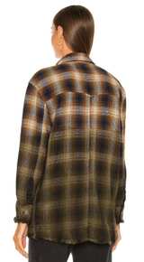We The Free Anneli Plaid Shacket Textured. Size medium like new - Image 2