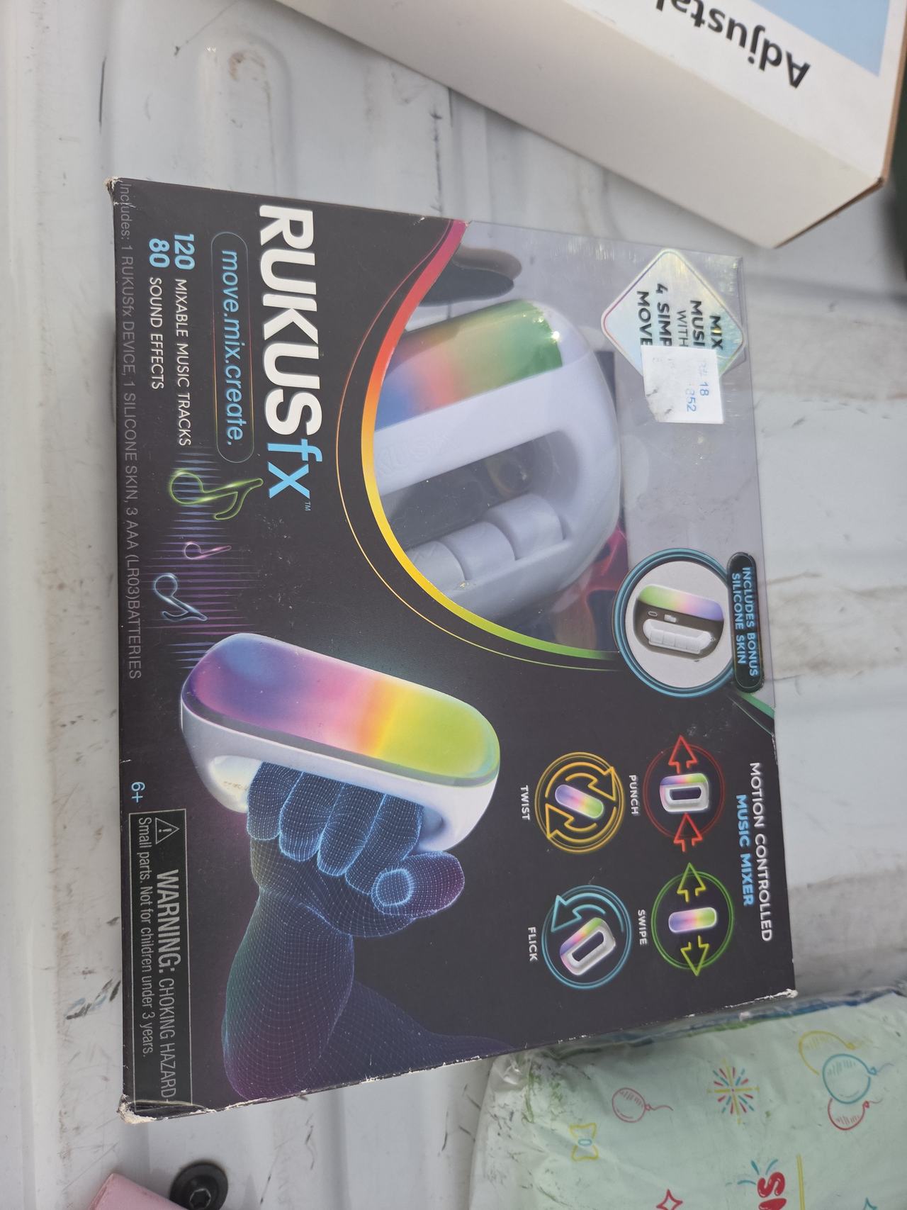 RUKUSfx Motion Controlled Music Mixer