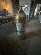 Stop-Fire Inc. Vintage Soda-Acid Brass Fire Extinguisher - Image 2