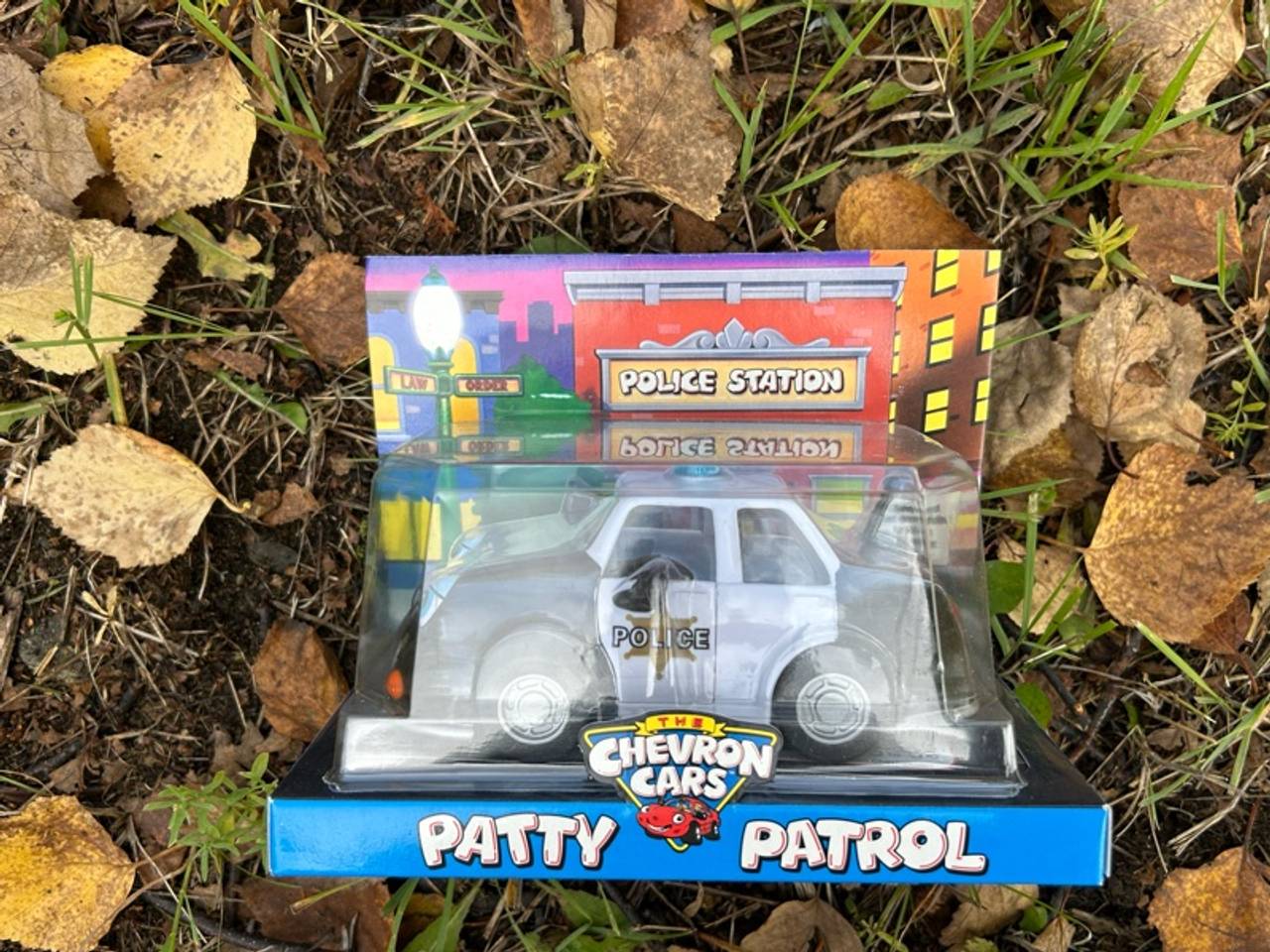 Chevron Cars Patty Patrol Police Car Collectible