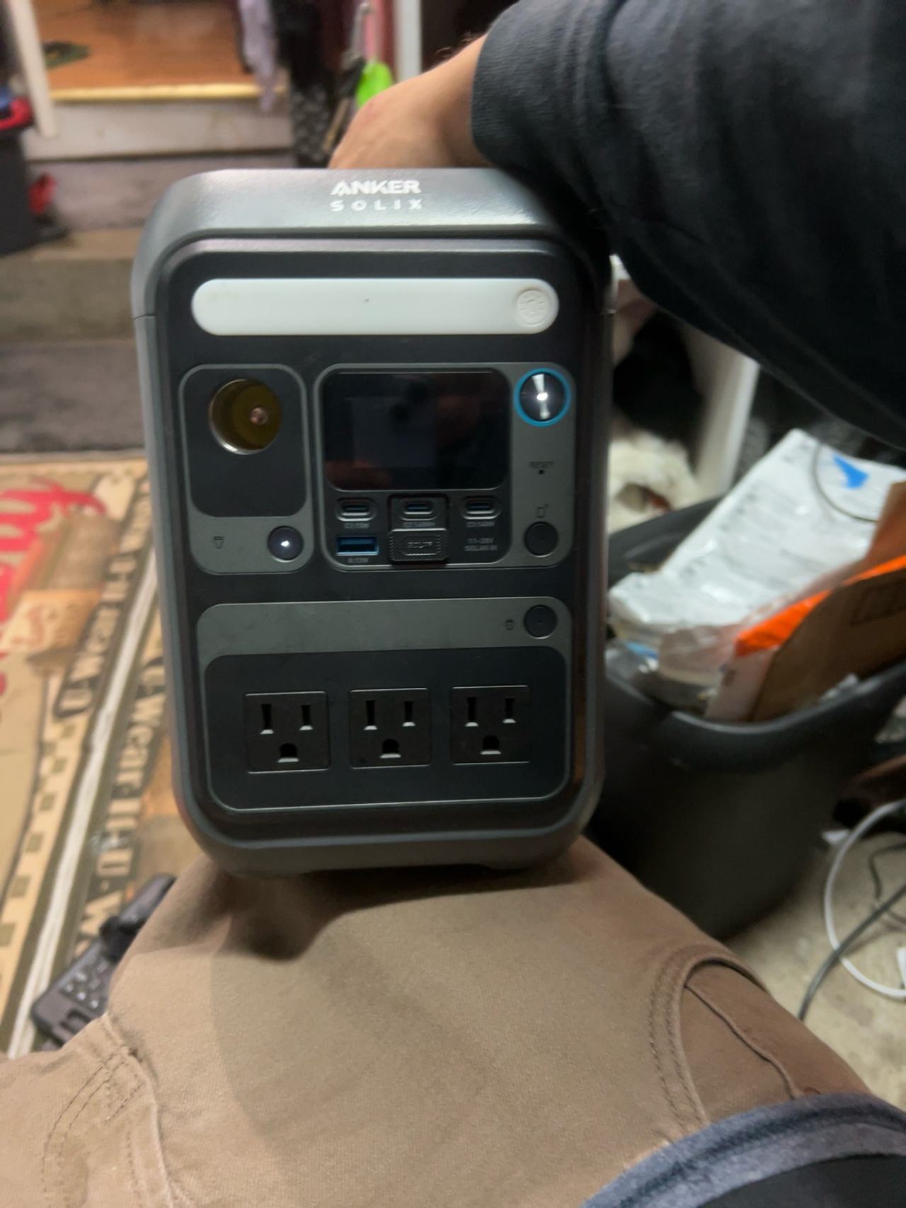 Anker SOLIX C300 Portable Power Station 300W