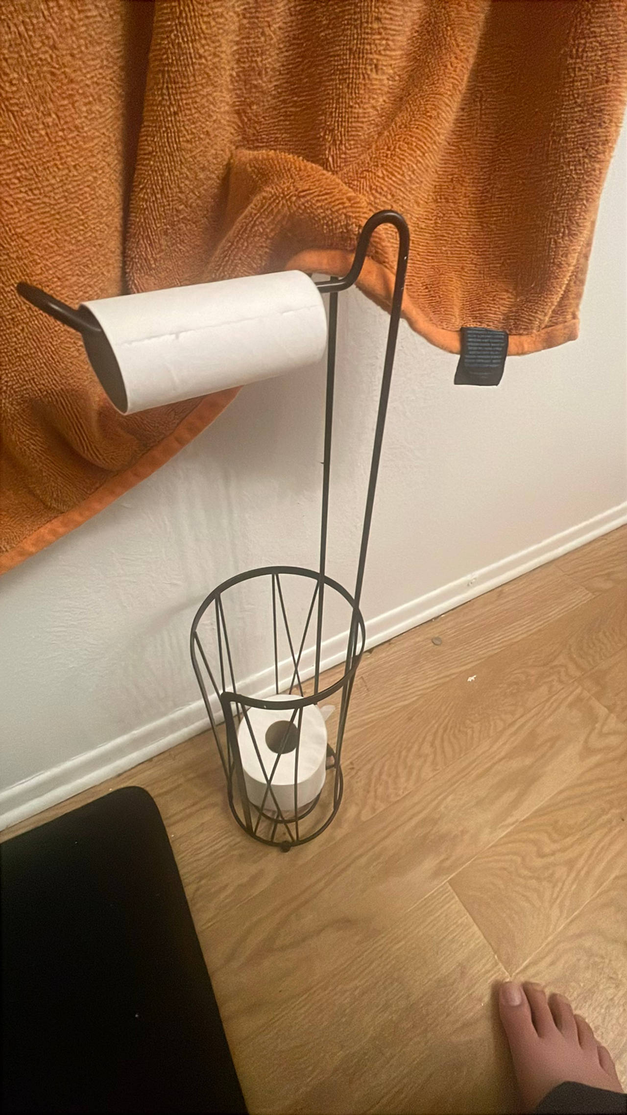 Toilet Paper Holder Stand