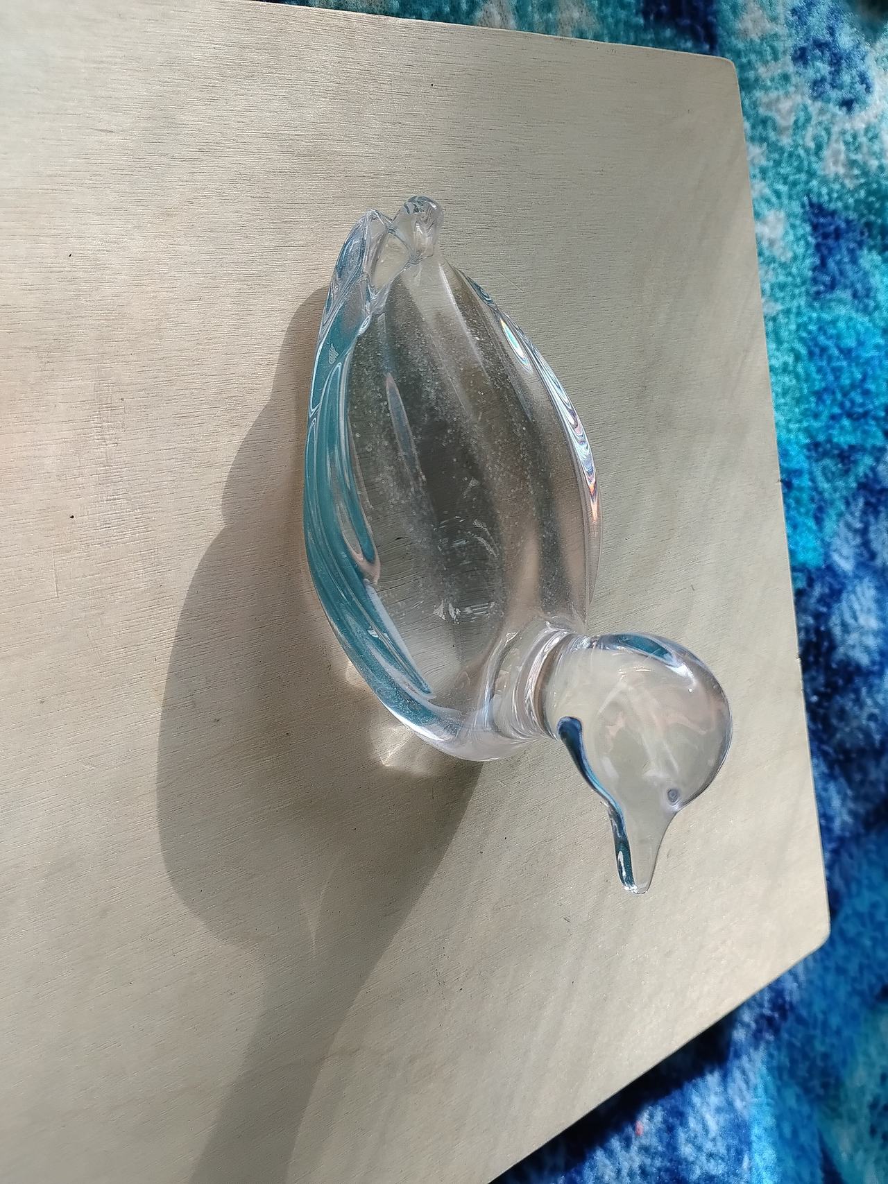 Steuben Crystal Duck Figurine