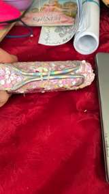Barbie Pink Sequin Mini Barrel Bag and sunglasses - Image 5
