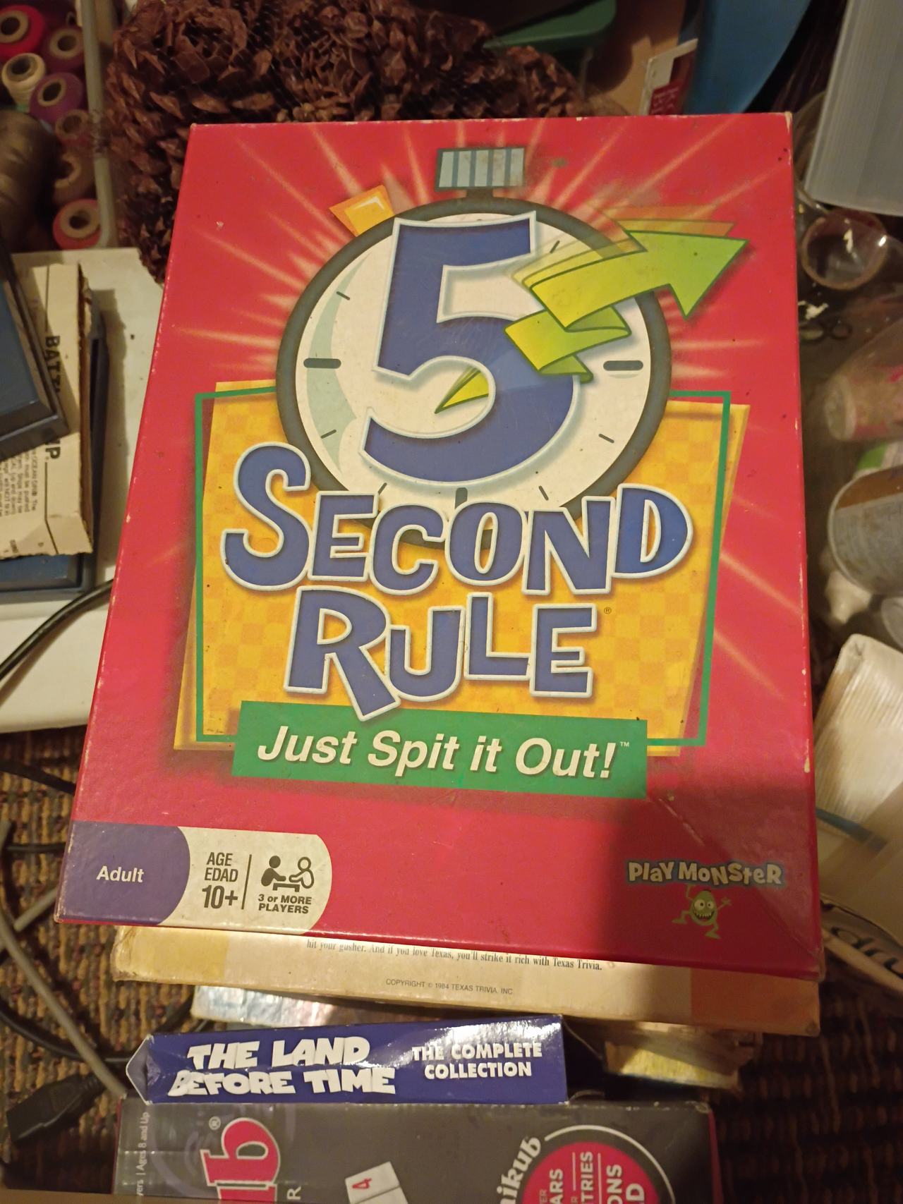 5 Second Rule Board Game
