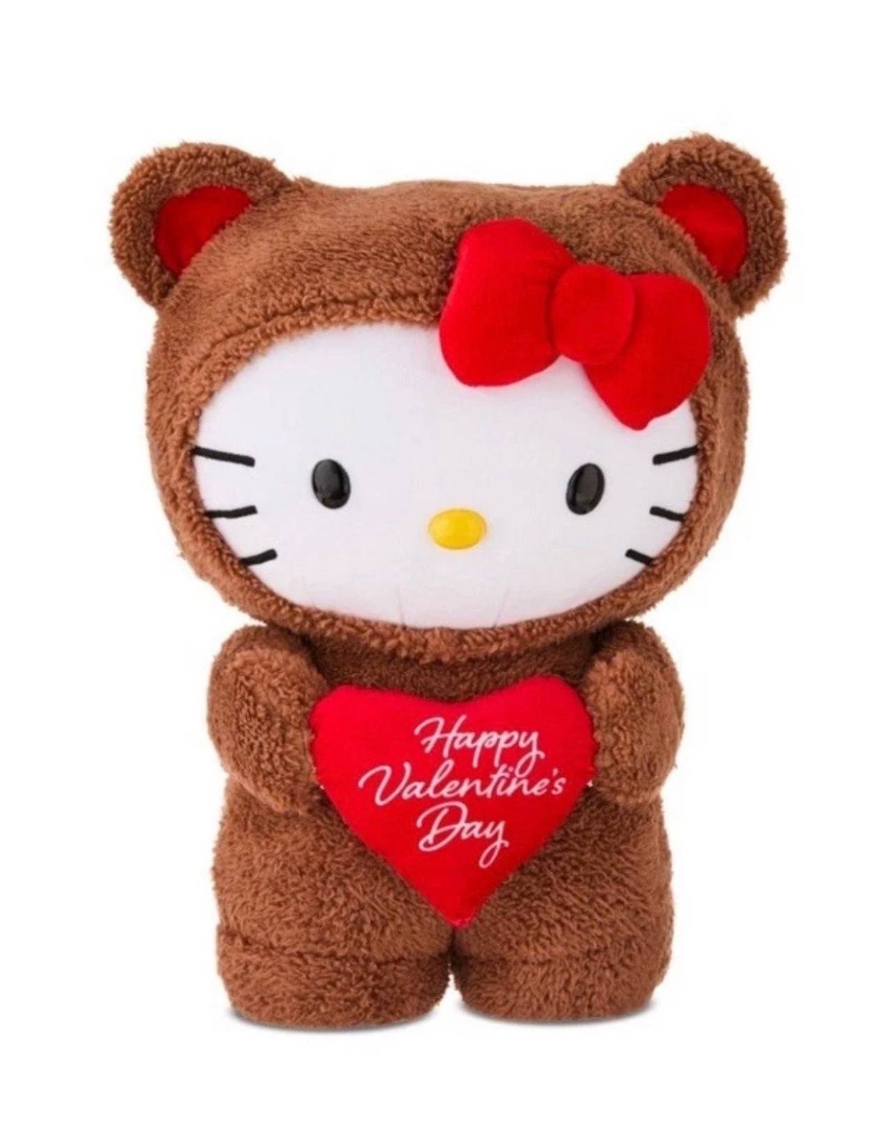 Sanrio Hello Kitty Valentine's Day Bear Costume Plush