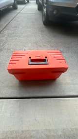 Orange Plastic Tool Box - Image 4