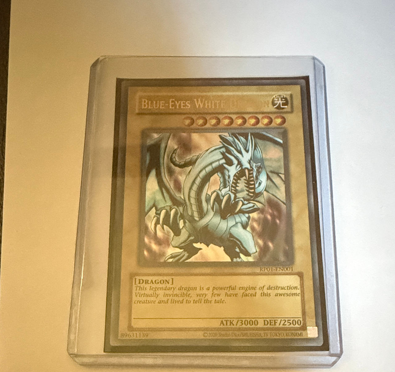Yu-Gi-Oh! Blue-Eyes White Dragon RP01-EN001 Ultra Rare