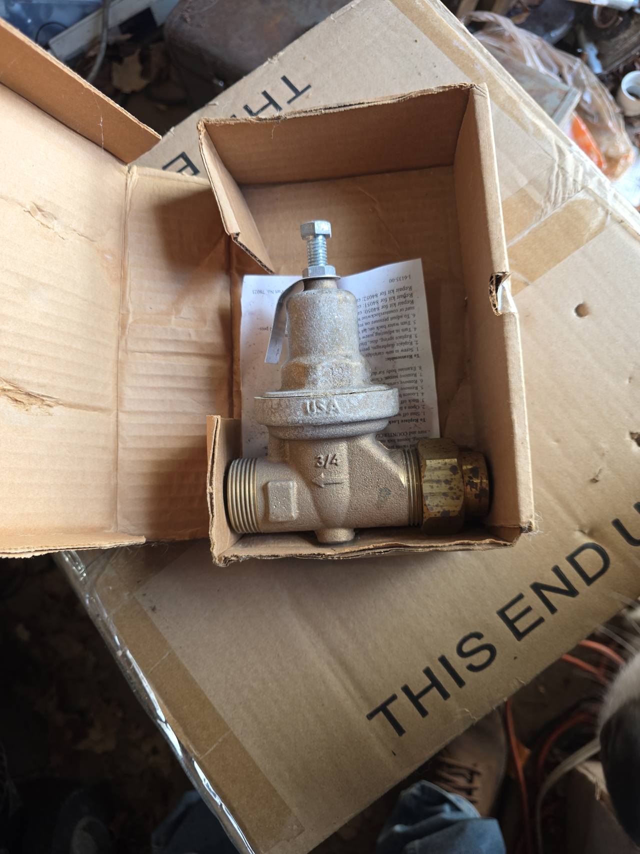 Wolverine Brass 84051 3/4" FIP Pressure Reducing Valve