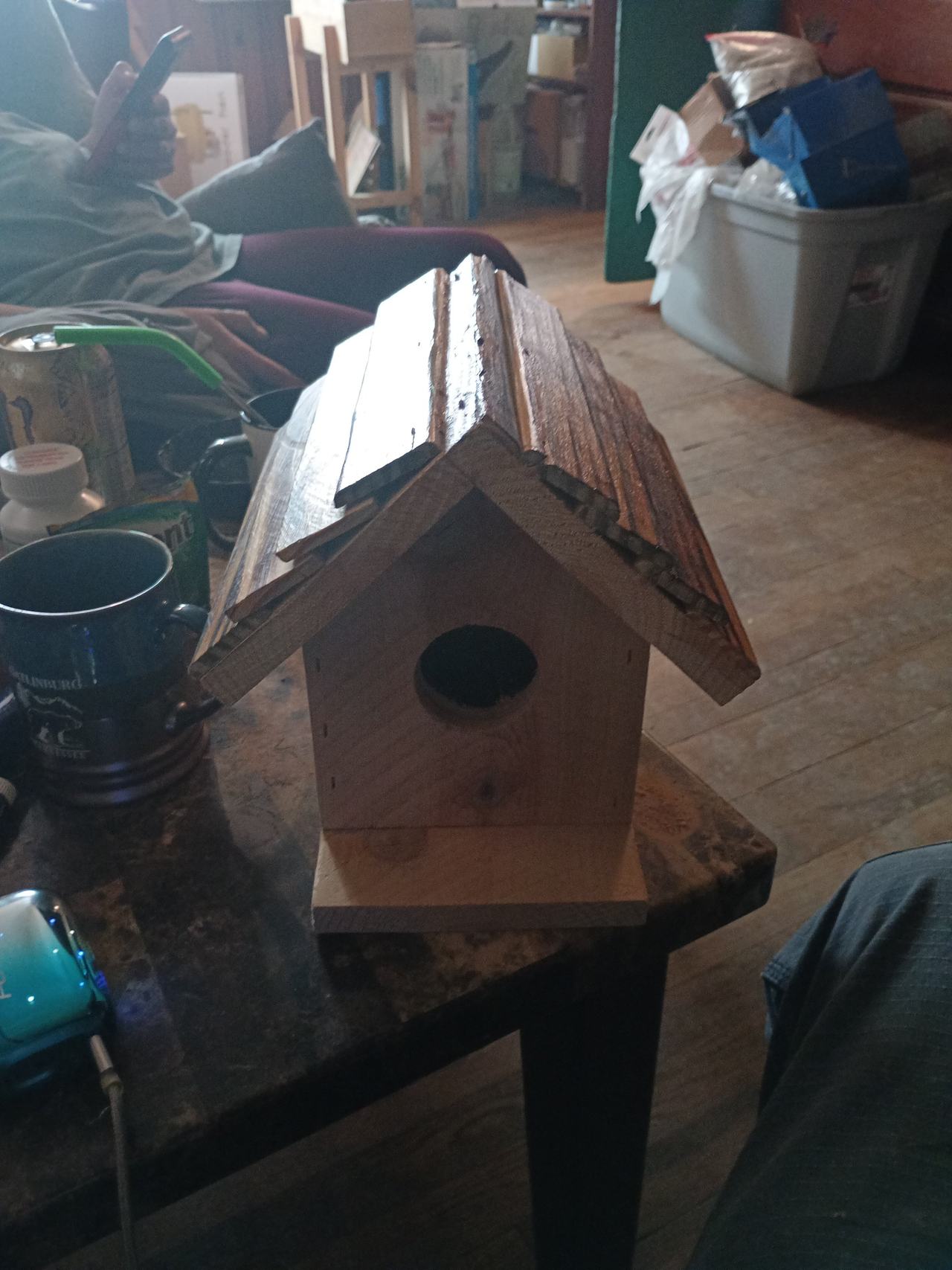 Handmade Cedar Birdhouse