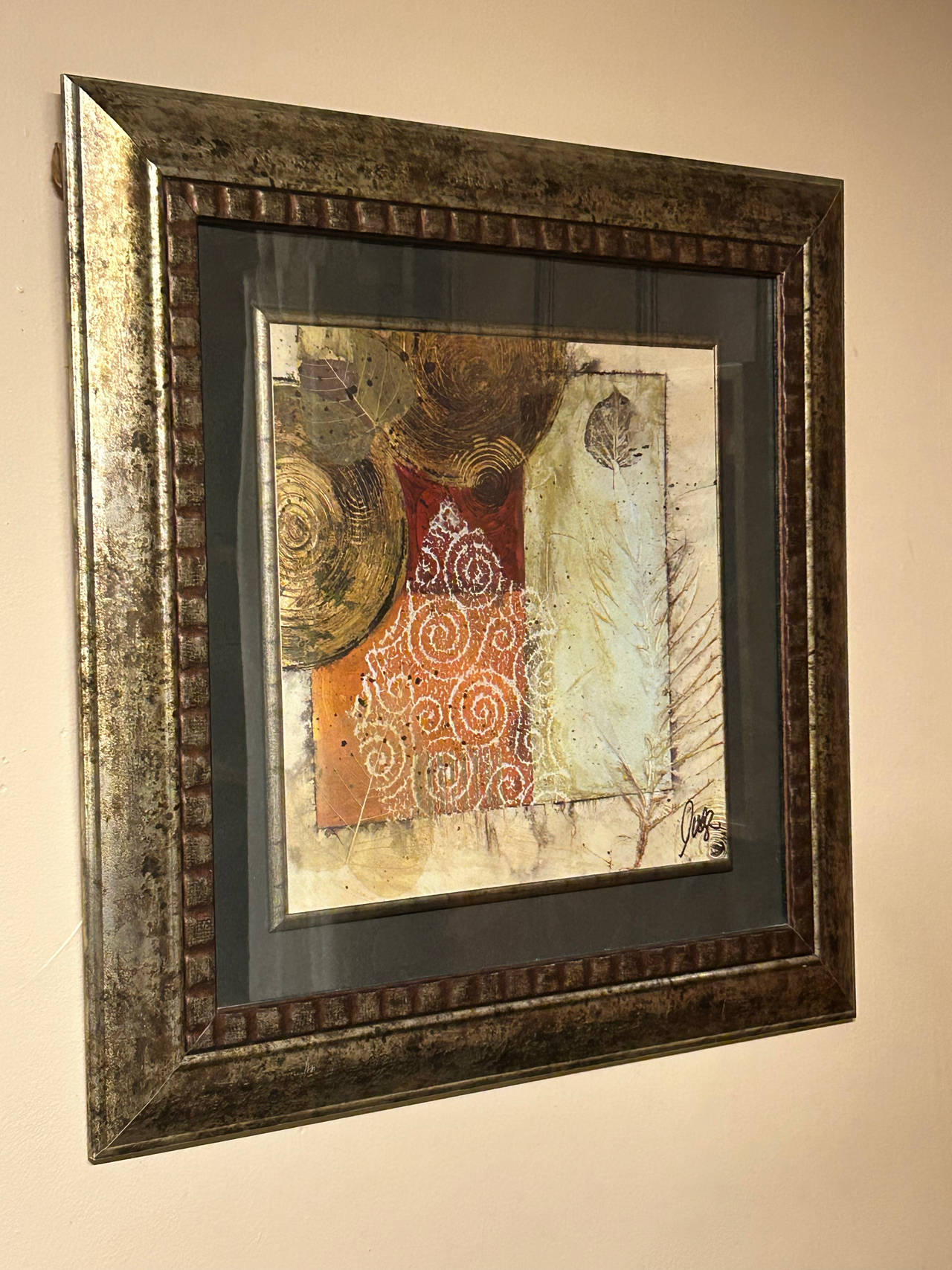 Framed Abstract Wall Art