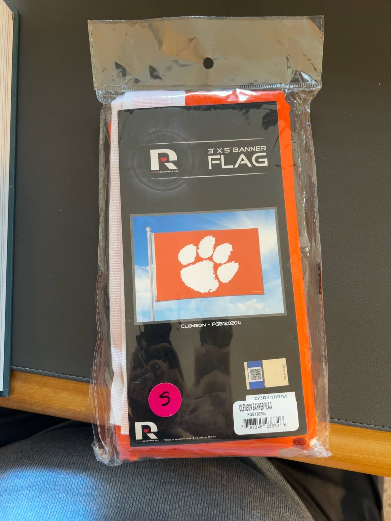 Clemson University 3x5 Indoor/Outdoor Banner Flag