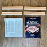 Scrabble Deluxe Edition 1989 Rotating Board Game - Image 5