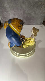 Disney Beauty and the Beast Belle and Beast on Bench Figurine - Image 4