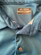 Large Ben Hogan blue ombré Performance Golf Polo Shirt men’s - Image 5